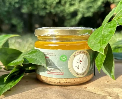 250 g Fındık Ezmesi %20 Pancar Şekerli (Cam Kavanoz)